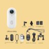 Thumb Bike Camera Magnetic Back Clip Sports Camera Thumb Recorder Pet – Image 8