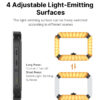 Ulanzi U200 Camera Ring Light Video Rig Handheld Camera Led Light for Video Recording – Image 2