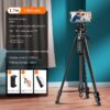 Tripod for DSLR Camera, Live Streaming, and Smartphone Photography – Image 9