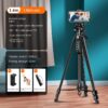 Tripod for DSLR Camera, Live Streaming, and Smartphone Photography – Image 6