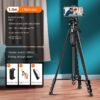 Tripod for DSLR Camera, Live Streaming, and Smartphone Photography – Image 12