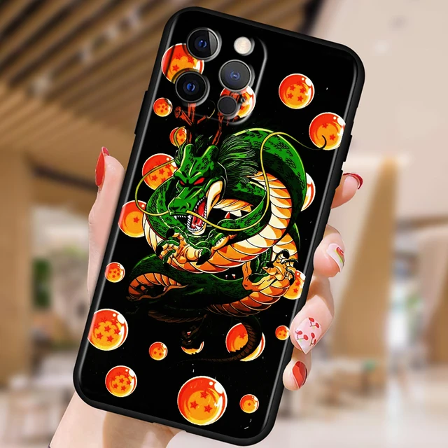 Japanese Art D-Dragon Ball Z For Apple iPhone 15 14 13 12 Pro Max Mini 11 Pro XS Max X XR 6 7 8 Plus SE 2020 Black Phone Case – Image 7