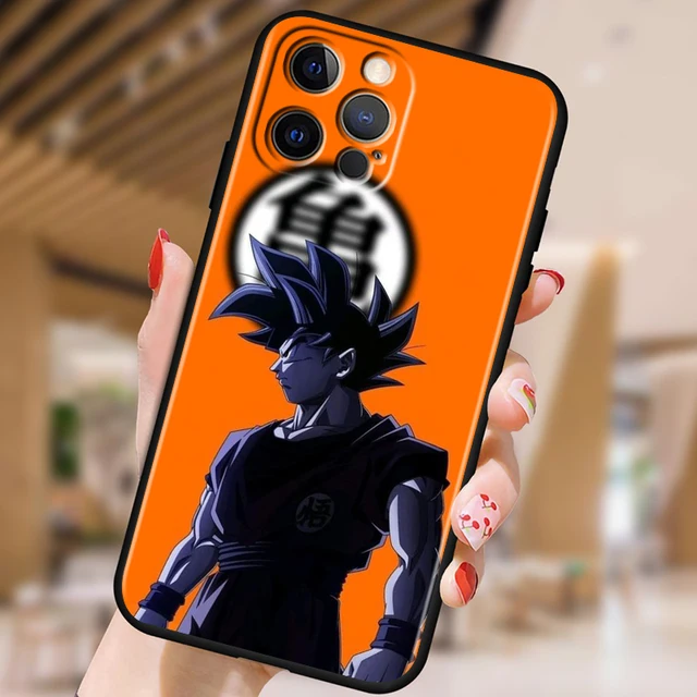 Japanese Art D-Dragon Ball Z For Apple iPhone 15 14 13 12 Pro Max Mini 11 Pro XS Max X XR 6 7 8 Plus SE 2020 Black Phone Case – Image 15