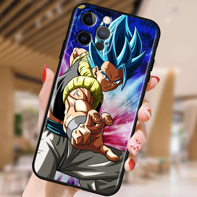 Japanese Art D-Dragon Ball Z For Apple iPhone 15 14 13 12 Pro Max Mini 11 Pro XS Max X XR 6 7 8 Plus SE 2020 Black Phone Case – Image 12