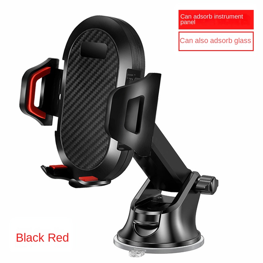 Long Rod Automatic Lock Car Phone Holder Telescopic Suction Cup Mount for Car Air Vent Lazy Live Streaming – Image 8